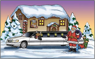 Happy Holidays from Adventure Limousine & Sedan Service!!!