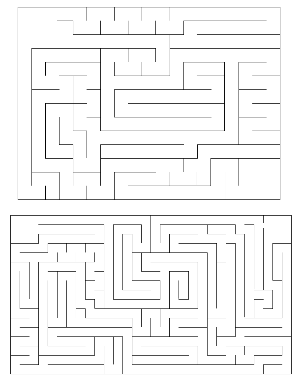 Blank Maze