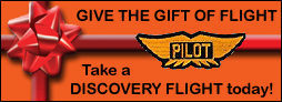 Give the Gift of Flight Today!  Take a Discovery Flight!  Click here to find out how!